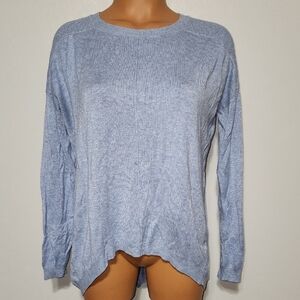 Atmosphere Light Blue Crew Neck Sweater Size 6